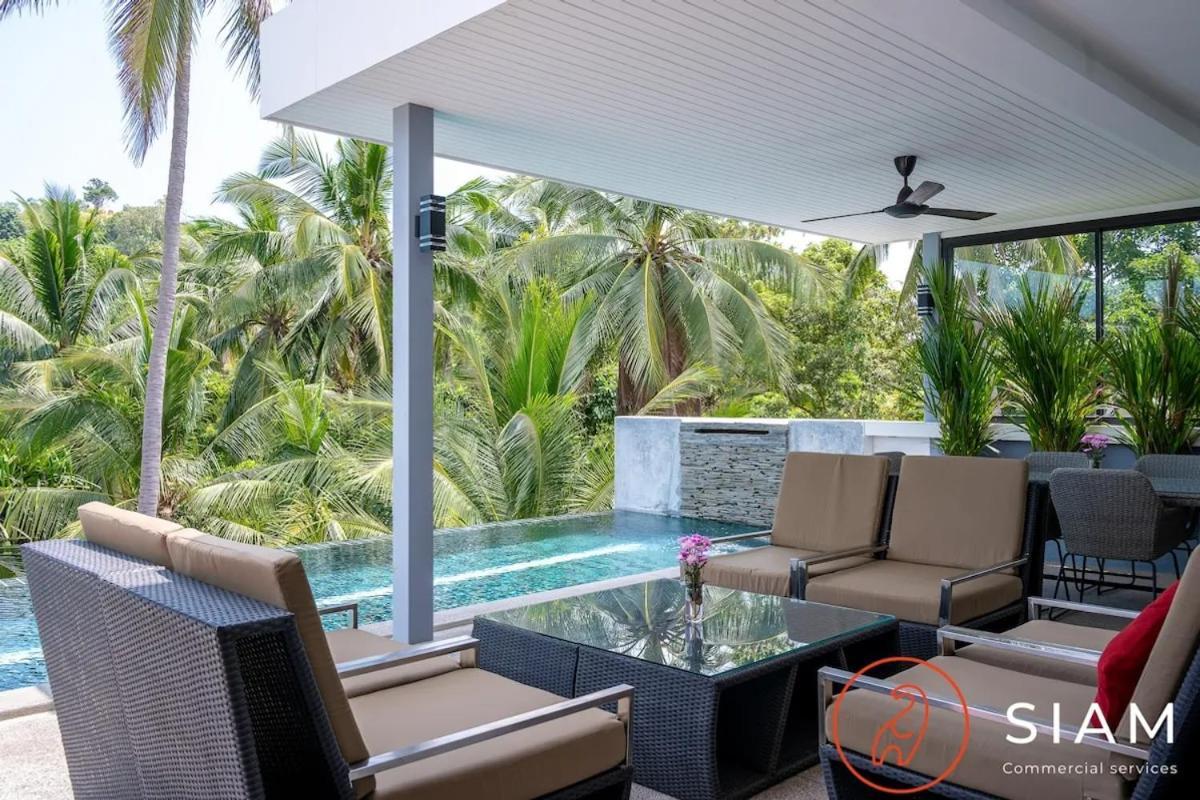 Villa Zendo 4Br - 12M Privatepool - Walk To Beach 湄南海滩 外观 照片