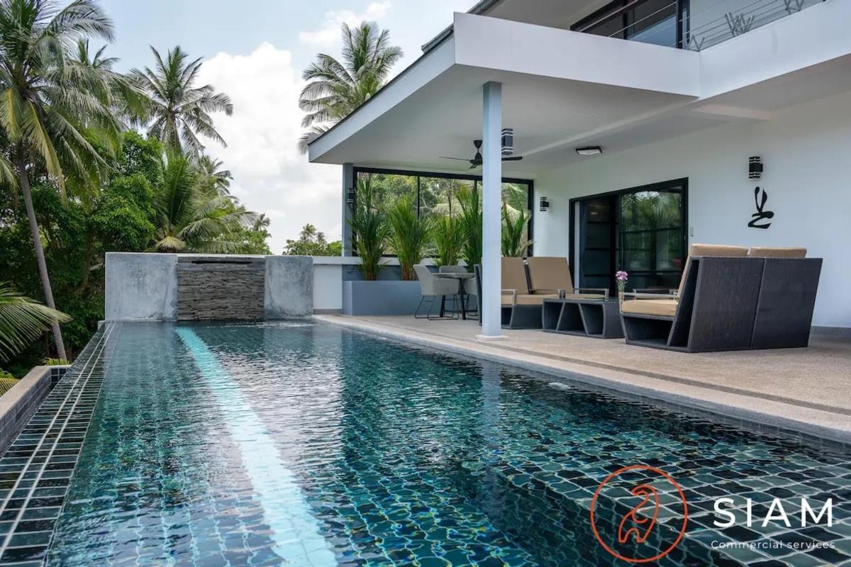 Villa Zendo 4Br - 12M Privatepool - Walk To Beach 湄南海滩 外观 照片