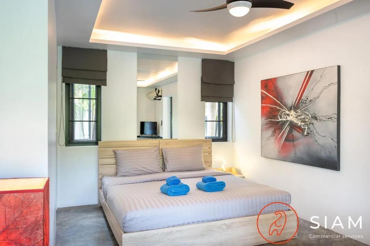 Villa Zendo 4Br - 12M Privatepool - Walk To Beach 湄南海滩 外观 照片